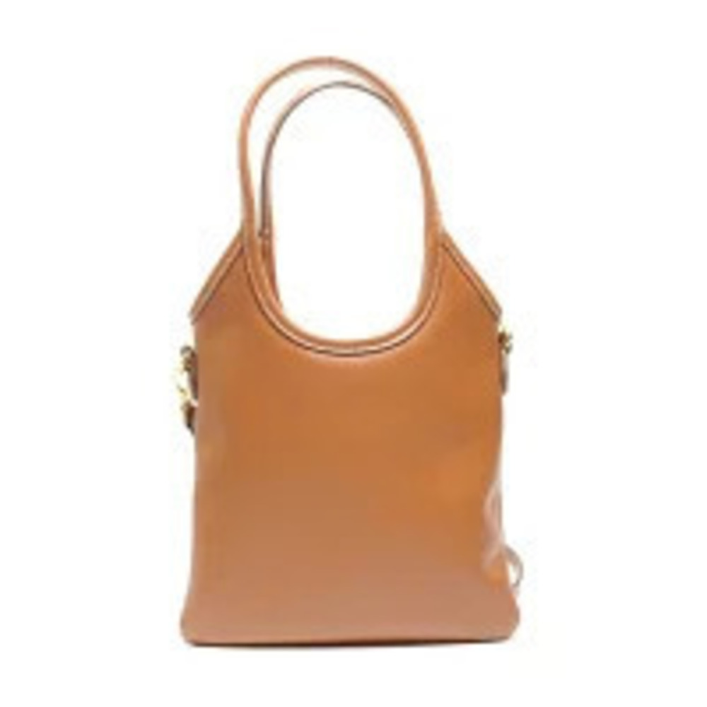 Miu Miu Leather Ivy Handbag Brown